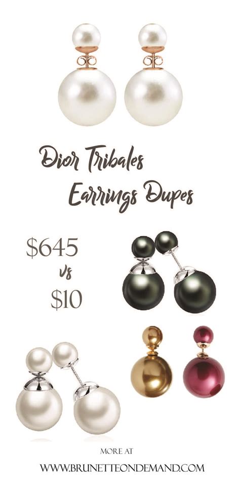 dior tribales ohrringe dupe|Dior Tribales Earrings Dupes For Less! .